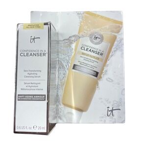 IT Cosmetics Cleanser Skin Transforming Hydrating Cleansing Serum 0.6 oz